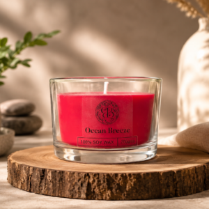 Botanica Bathe Country Rose Aromatherapy Soy Candle (200g)